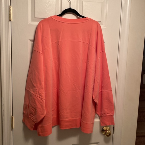 Brand New All in Motion Rose Pink French Terry Sweatshirt…size 4X - Picture 2 of 6
